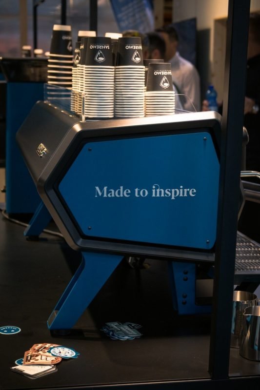 Espressor Sanremo personalizat, pregătit pentru serviciu